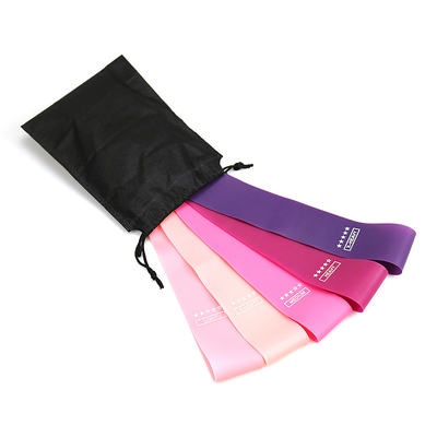 Latex élastique de bande de résistance de séance d'entraînement de gymnase 5 morceaux de bande de forme physique
