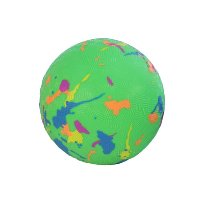 Couleurs vertes en caoutchouc gonflables de boule de terrain de jeu d'explosion pour le parc d'amusement