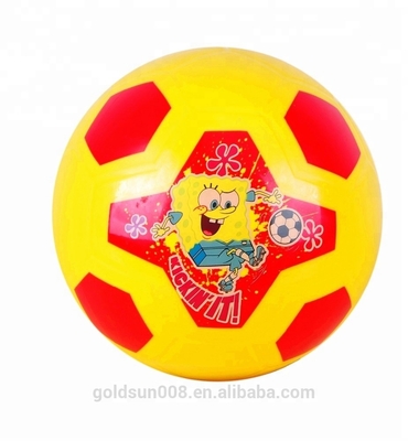 boule sautante d'exercice de 45cm, boule gonflable de rebond avec le décalque pour des enfants