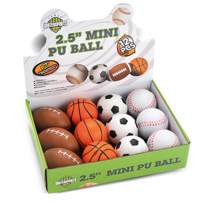 Jouet de pression de libération de forme ronde de boule d'effort d'unité centrale de Mini Sport de promotion