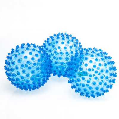 Massage transparent Toy Ball Soft Touch 6&quot; PVC pour des jeux d'enfants