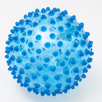 Massage transparent Toy Ball Soft Touch 6&quot; PVC pour des jeux d'enfants