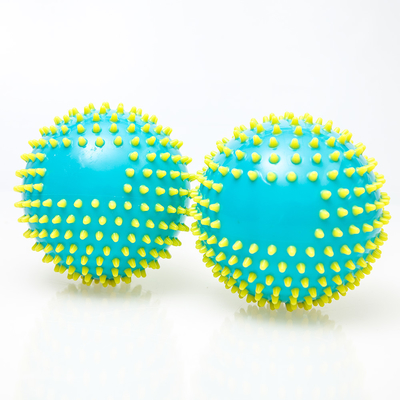 Double couleur de massage drôle faite sur commande Toy Inflatable Ball For Child