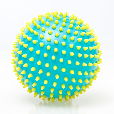 Double couleur de massage drôle faite sur commande Toy Inflatable Ball For Child