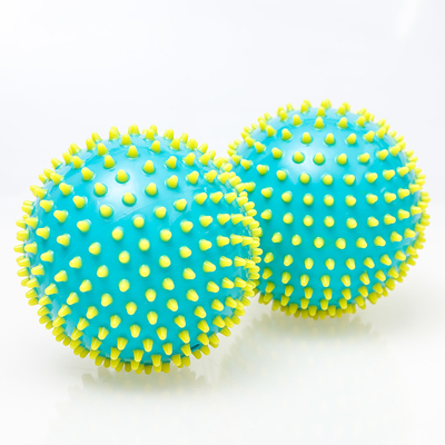 Double couleur de massage drôle faite sur commande Toy Inflatable Ball For Child