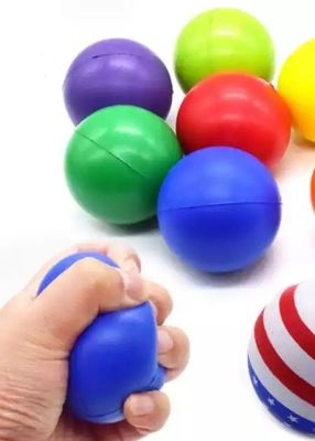 Boule faite sur commande de mousse d'unité centrale, anti boule d'effort de soulagement de pression avec le logo