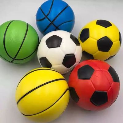 Boule faite sur commande de mousse d'unité centrale, anti boule d'effort de soulagement de pression avec le logo