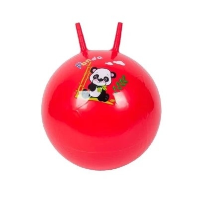 PVC inodore sautant la boule pleine d'entrain avec la poignée pour des adultes non toxiques