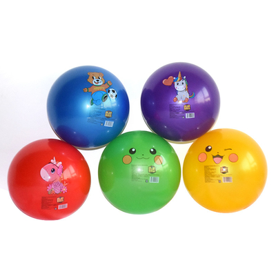 PVC Antiburst boule gonflable de 5 pouces, petite boule de terrain de jeu ultra-légère