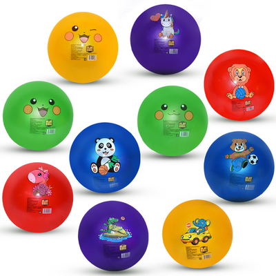 PVC Antiburst boule gonflable de 5 pouces, petite boule de terrain de jeu ultra-légère