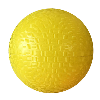 8,5&quot; boule de terrain de jeu gonflable de jaune de PVC Antiburst écologique