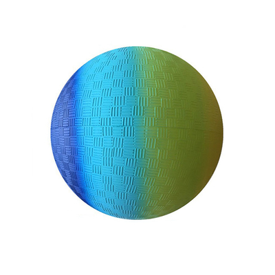 Écologique matériel épaissi universel de PVC de boule pleine d'entrain d'arc-en-ciel