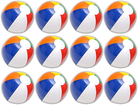 Le ballon de plage imprimé fait sur commande non-toxique de PVC a épaissi réutilisable pour des enfants