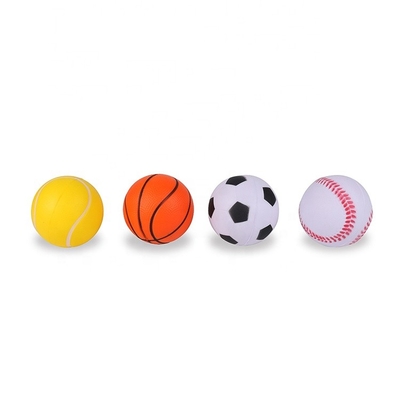 Matériel antiusure non-toxique de polyuréthane de rebond de Mini Foam Soccer Ball Low