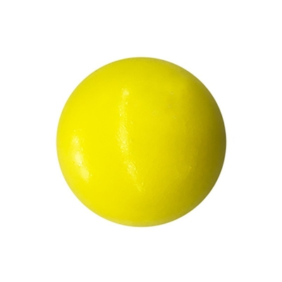 Petites boules jaunes inodores de mousse