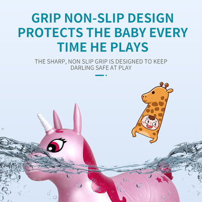 Tour plein d'entrain inodore de PVC sur la licorne, Unicorn Bouncer gonflable ultra-léger