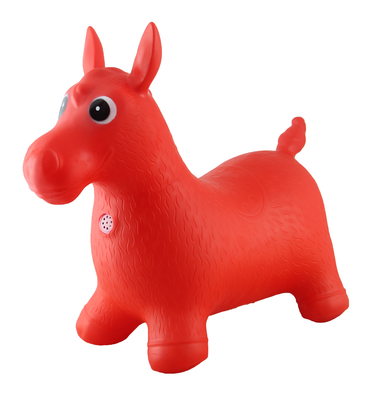Pony Bouncer gonflable non-toxique inoffensive, cheval plein d'entrain durable de trémie