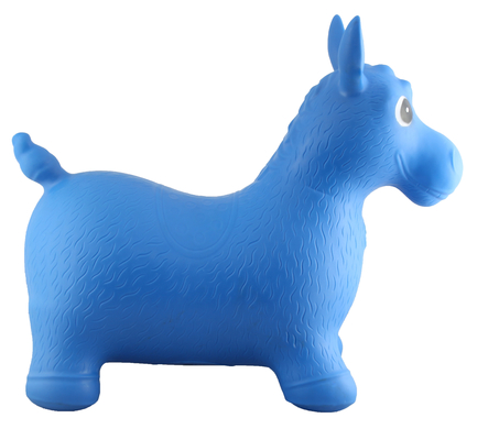 Pony Bouncer gonflable non-toxique inoffensive, cheval plein d'entrain durable de trémie