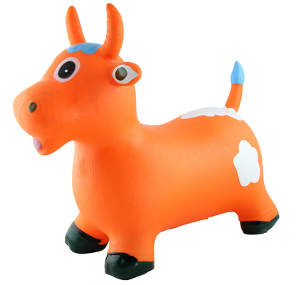 Trémie animale gonflable antiusure de PVC, jouet plein d'entrain gonflable non-toxique de cheval