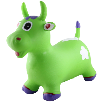 Trémie animale gonflable antiusure de PVC, jouet plein d'entrain gonflable non-toxique de cheval