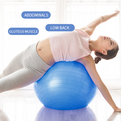 Boule multifonctionnelle de yoga d'OIN pour gonflable ultra-léger de douleurs de dos