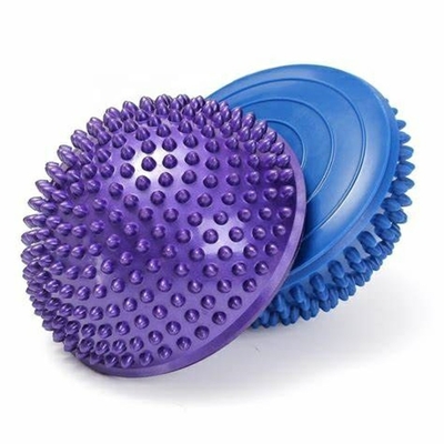 La boule en épi de massage de pied de yoga de la taille 8cm a réutilisé écologique non toxique