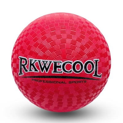 Le volume plein d'entrain antidérapant de Dodgeball de boule en caoutchouc rouge légère inoffensive