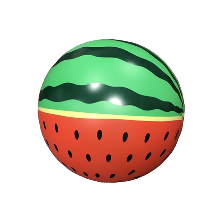 5&quot; ballon de plage de pastèque de PVC, boule gonflable non toxique de pastèque
