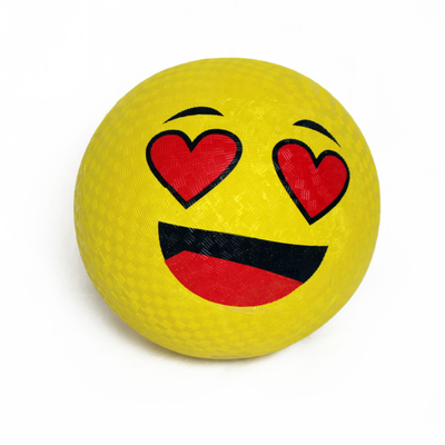 La boule gonflable de PVC Emoji, les boules pleines d'entrain gonflables extérieures Bsci a approuvé
