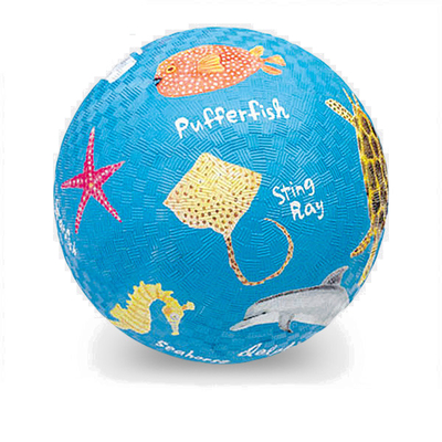 Boule gonflable de jouet de terrain de jeu en caoutchouc 8,5&quot; extérieur avec la pompe à air
