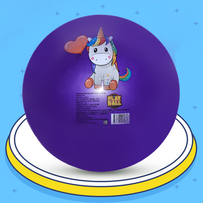 5&quot; boule gonflable de PVC de jouet inodore pour des enfants écologiques