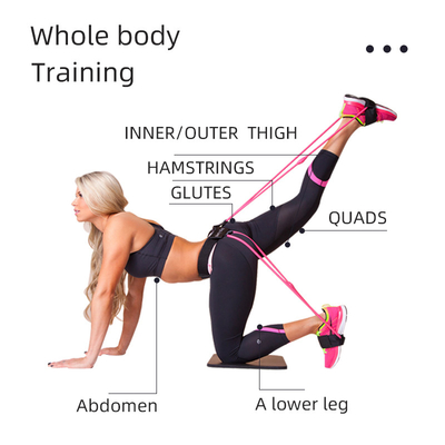 Inodore ultra-léger de boucle de bande multifonctionnelle de résistance pour plus grand Glutes