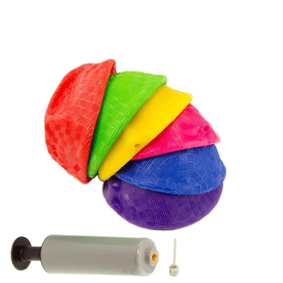 Enfants en caoutchouc Toy Balls Multicolored Ultralight du terrain de jeu EN71