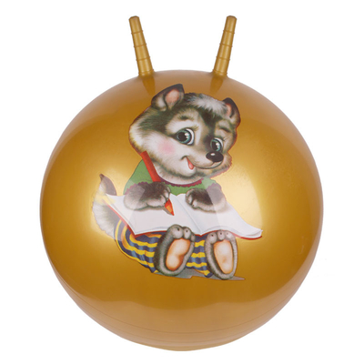 PVC gonflable rebondissant la poignée de Toy Balls Nontoxic Antiwear With d'enfants