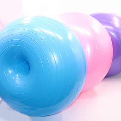 Boule inodore d'exercice de beignet d'Antibrust, boule multicolore de beignet de yoga