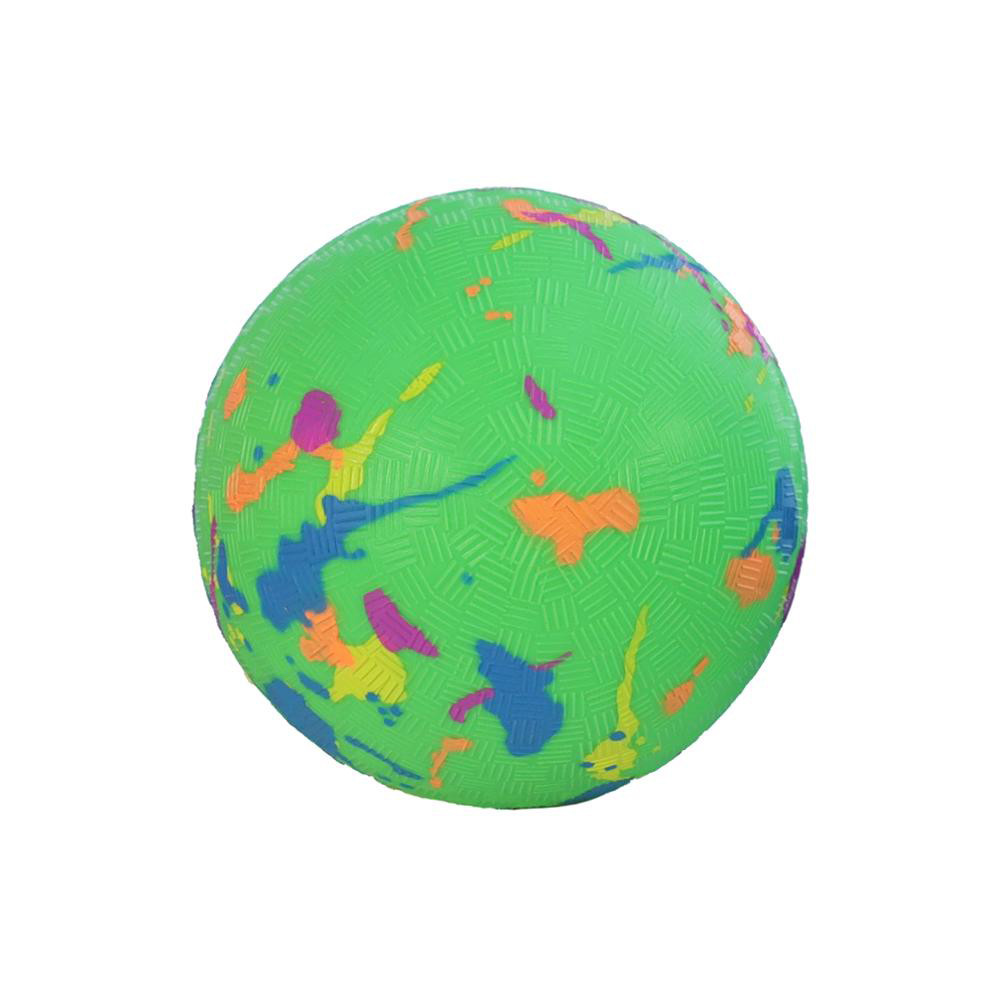 Couleurs vertes en caoutchouc gonflables de boule de terrain de jeu d'explosion pour le parc d'amusement