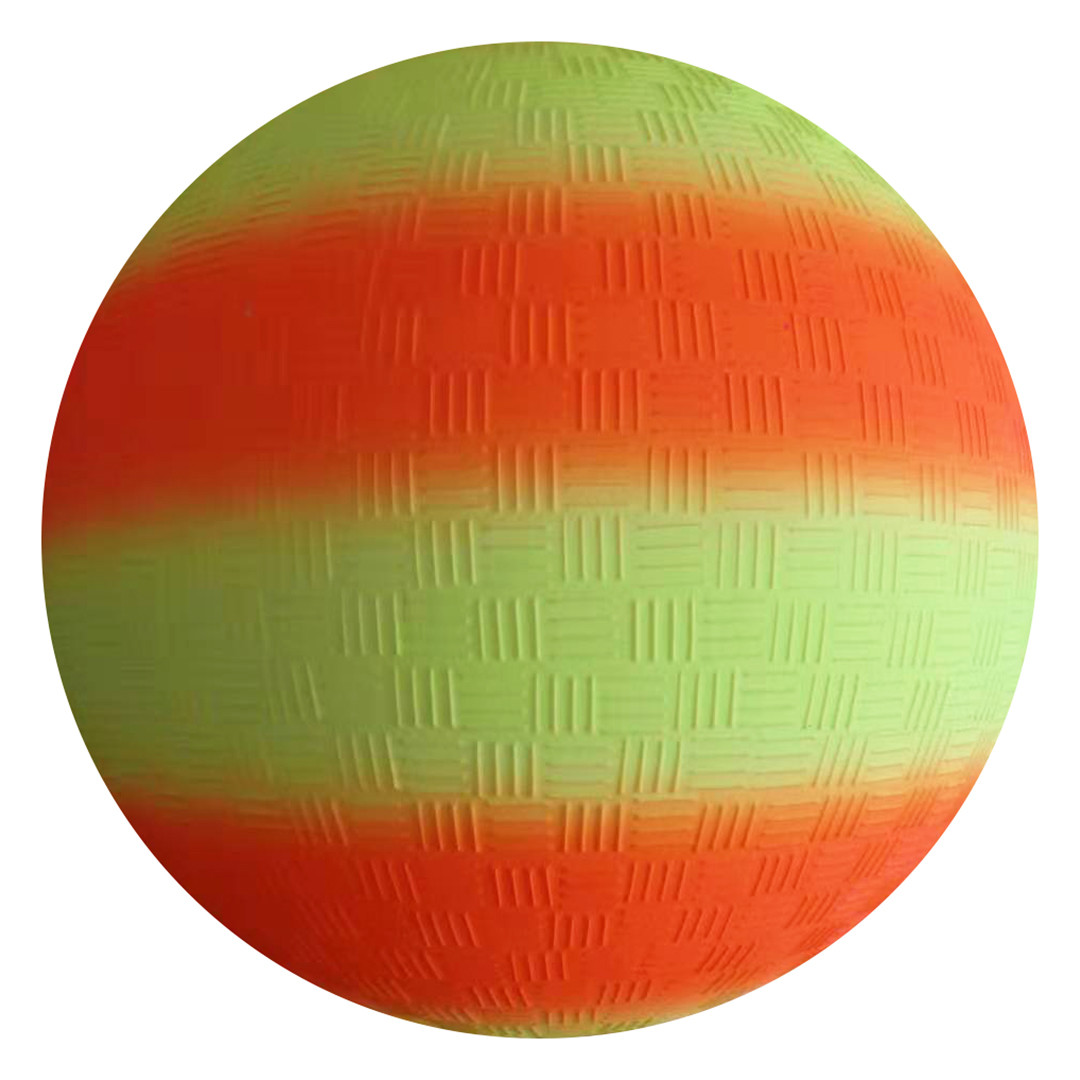 Taille colorée lumineuse de grande boule gonflable de Dodge de terrain de jeu 8,5 pouces