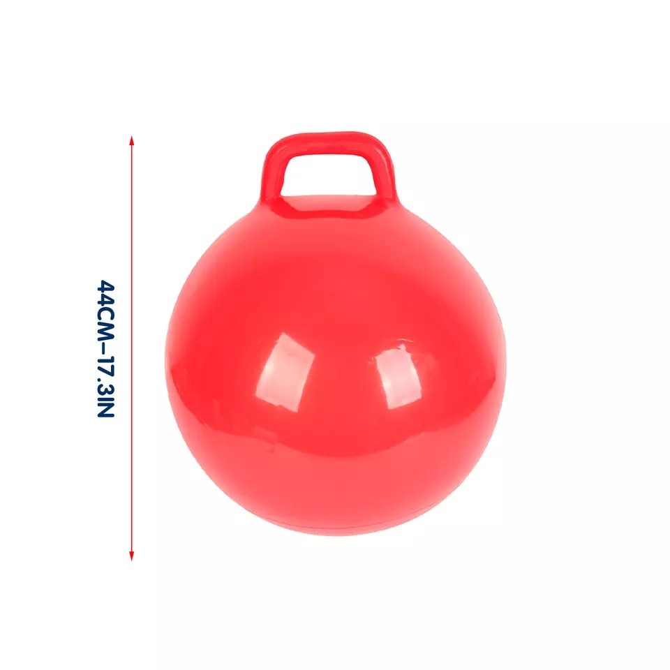 Les adultes équilibrent Pogo sautant le jeu d'enfants de Lolo Ball Bouncy Hopping For