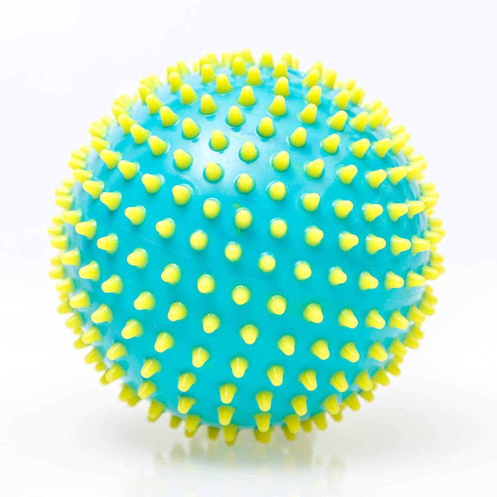 Double couleur de massage drôle faite sur commande Toy Inflatable Ball For Child