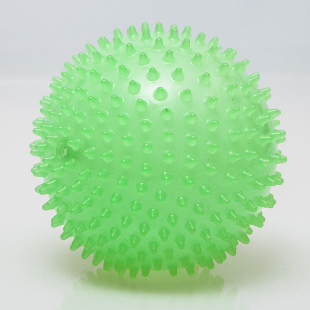 Massage transparent Toy Ball, poids léger d'enfants de boule de gymnase de PVC