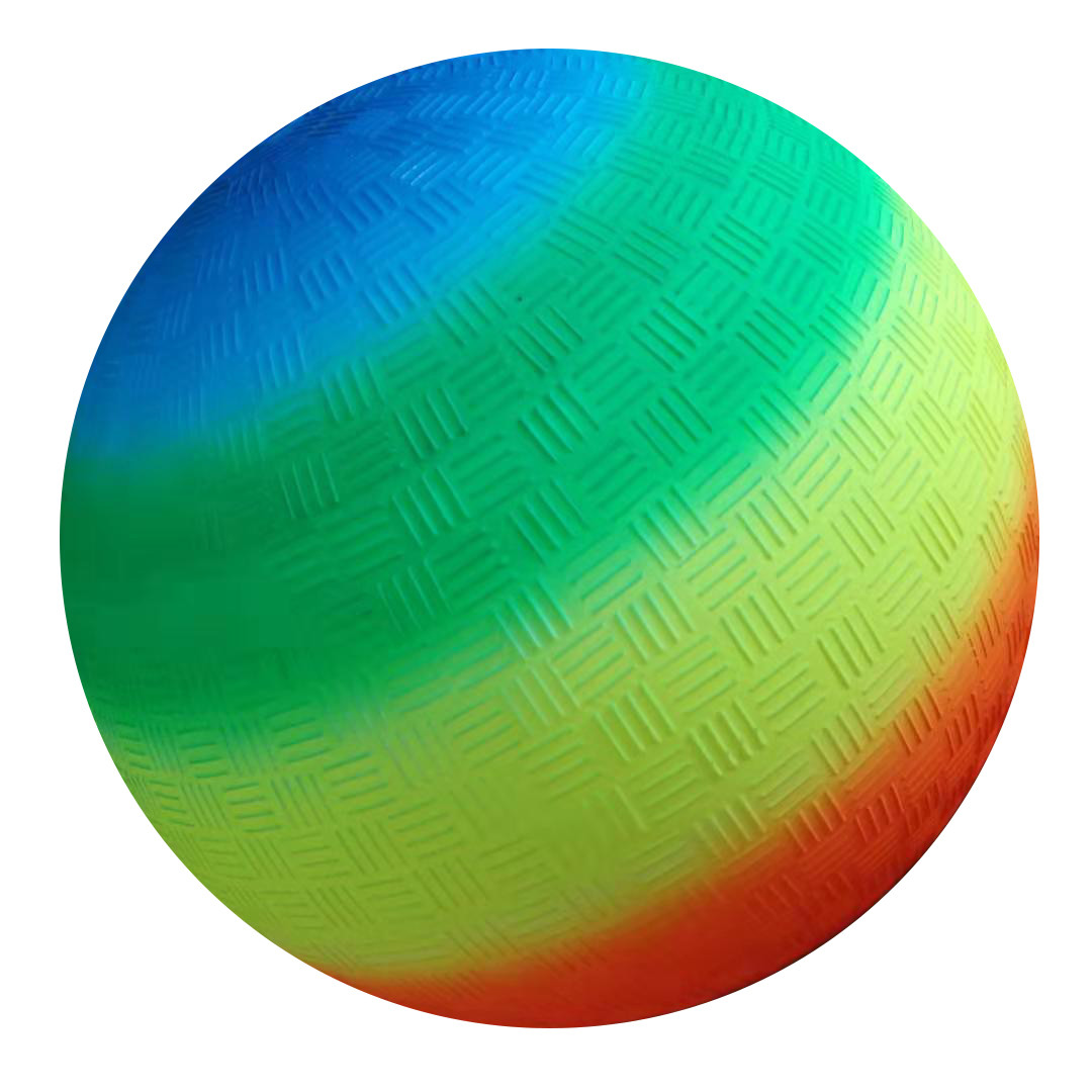 Boule de terrain de jeu non-toxique de 7 pouces