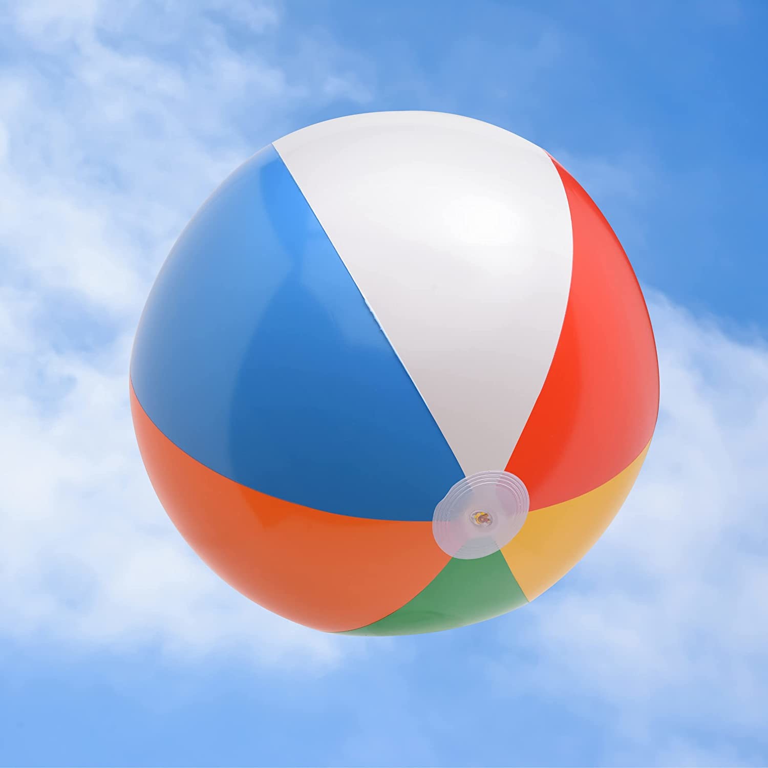 Le ballon de plage imprimé fait sur commande non-toxique de PVC a épaissi réutilisable pour des enfants