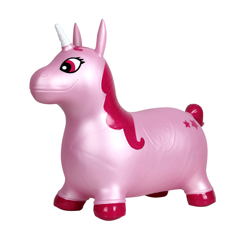 Tour plein d'entrain inodore de PVC sur la licorne, Unicorn Bouncer gonflable ultra-léger