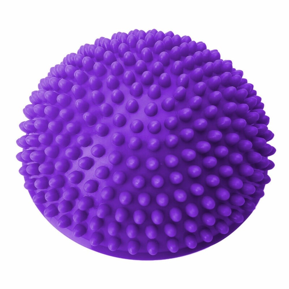 La boule en épi de massage de pied de yoga de la taille 8cm a réutilisé écologique non toxique