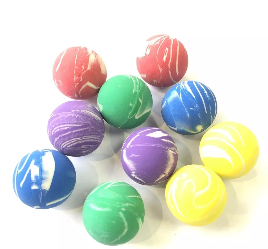 Boule en caoutchouc de rebond d'Antiburst
