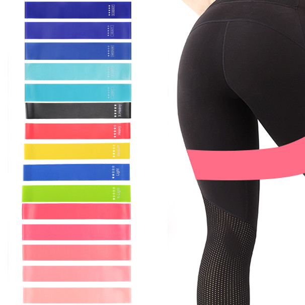 Ultraportable inoffensif de bande de résistance de boucle de latex antiusure pour la physiothérapie