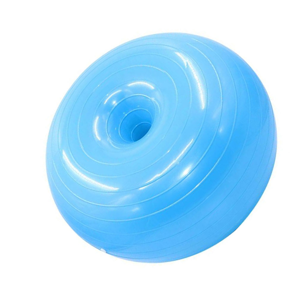 Boule inodore d'exercice de beignet d'Antibrust, boule multicolore de beignet de yoga