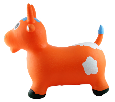 Videur animal gonflable en caoutchouc de jeu extérieur multifonctionnel